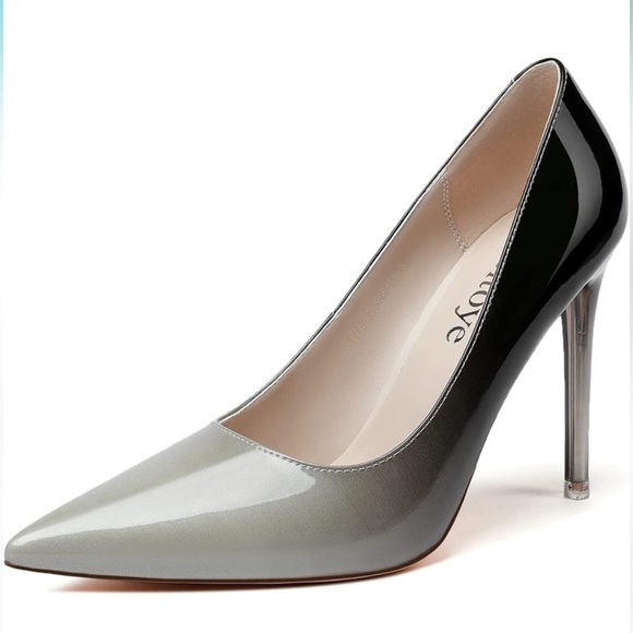 Women's Stiletto High Heel Pumps Closed Pointy Toe Fancy Heel - Picture 5 of 5